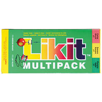 Produktbild von Likit Lecksteine Sammelpackung mit Vitaminen Apfel Banane Kirsche 3 x 650 g - 3 x 650 g