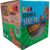 Produktbild von Likit Müslikugel Stallball mit Apfel 1,6 kg Leckerli für Pferde - 1,6 kg