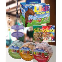 Produktbild von Likit Salzleckstein Starterpackung Lila Mineralsteine aus Kunststoff 2150g