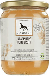 LILA LOVES IT Bio-Kraftsuppe vom Rind Aufbaufutter für die Rekonvaleszenz 435g – Bild 1 von 4