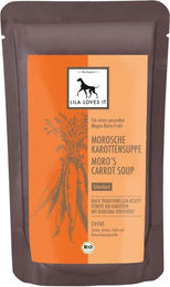 LILA LOVES IT Bio-Morosche Karottensuppe Nassfutter für alle Altersstufen 130g - 130 ml – Bild 1 von 3