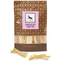 Produktbild von LILA LOVES IT Kausnack Kaninchenhaut hypoallergen und monoprotein für alle Altersstufen