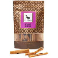 Produktbild von LILA LOVES IT Naturkaukauartikel Reh-Haut Monoprotein Hypoallergen 200g