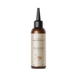 Produktbild von LILA LOVES IT Ohrenreiniger für Welpen vegan beige flüssig zur Haut- und Fellpflege