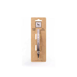Produktbild von LILA LOVES IT Zeckenzange aus Edelstahl in Silber für Welpen und alle Größen