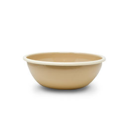 Produktbild von Lill's Hund Futternapf aus Emaille Metall Beige Größe L