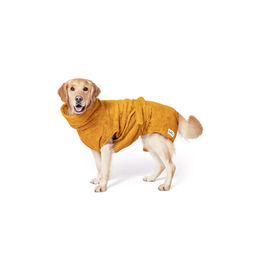 Produktbild von Lill's Hundebademantel aus Bio-Baumwolle Beige Gelb Größe 3XL
