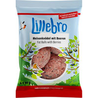 Produktbild von Lillebro Beerenknödel Meisenknödel für Wildvögel 20 Stück à 90 g - 20 x 90 g