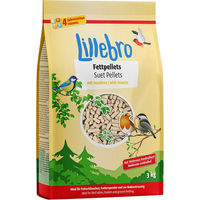 Produktbild von Lillebro Fettpellets mit Insekten als ganzjähriges Ergänzungsfutter für Wildvögel 3 kg - 3 kg