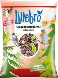 Lillebro Sonnenblumenkerne für Wildvögel 1 kg - 1 kg – Bild 1 von 1