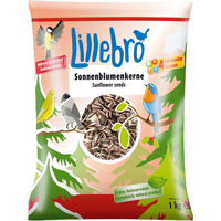 Produktbild von Lillebro Sonnenblumenkerne für Wildvögel 1 kg - 1 kg