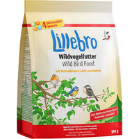 Produktbild von Lillebro Wildvogelfutter mit Mehlwürmern Ergänzungsfutter 3 x 500 g - 3 x 500 g