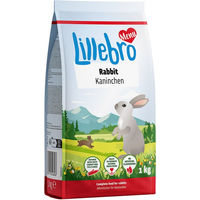 Produktbild von Lillebro Zwergkaninchenfutter Hauptfutter ohne tierisches Protein ohne Zucker und Zusatzstoffe 1 kg - 1 kg