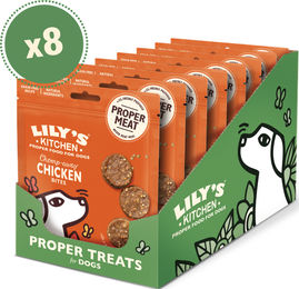 Produktbild von Lily's Kitchen Belohnungssnack Huhn 8 x 70g