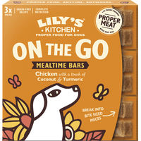 Produktbild von Lily's Kitchen Belohnungssnack Hühnerfleischriegel 3 x 40g