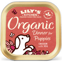 Produktbild von Lily's Kitchen Bio-Hundefutter mit Huhn für Welpen 150g