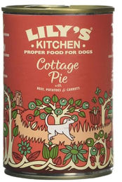 Lily's Kitchen Bio Hundefutter Rind mit Stückchen in Sauce 400 g - 6 x 400 g – Bild 1 von 3