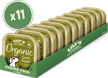 Produktbild von Lily's Kitchen Bio Lamm Gericht Hundefutter 11 x 150g