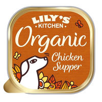 Produktbild von Lily's Kitchen Bio Nassfutter für ausgewachsene Hunde mit Huhn 11 x 150g