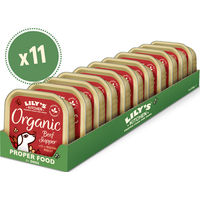 Produktbild von Lily's Kitchen Bio Rind Gericht Stückchen in Sauce 11 x 150g