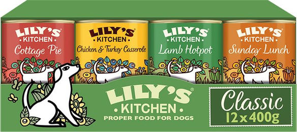 Lily's Kitchen Classic Dinners Hundepaté für Junior Hunde getreidefrei 12 x 400 g – Bild 1 von 6