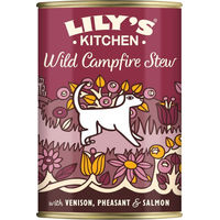 Produktbild von Lily's Kitchen Getreidefreies Hundefutter Junior Wild Fasan und Lachs Stückchen in Sauce 12 x 400 g