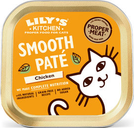 Produktbild von Lily's Kitchen Hühnerpastete für Katzen getreidefrei und ohne Zucker 85g