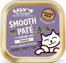 Produktbild von Lily's Kitchen Hühnerpastete für Senior Katzen 85g