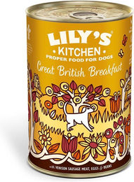 Lily's Kitchen Hundefutter Hirsch British Breakfast Junior Stückchen in Sauce 6x400g – Bild 1 von 2