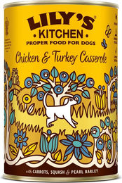 Lily's Kitchen Hundefutter Junior Huhn & Truthahn Stückchen in Sauce Glutenfrei 6 x 400 g - 6 x 400 g – Bild 1 von 3