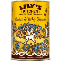 Produktbild von Lily's Kitchen Hundefutter Junior Huhn & Truthahn Stückchen in Sauce Glutenfrei 6 x 400 g - 6 x 400 g