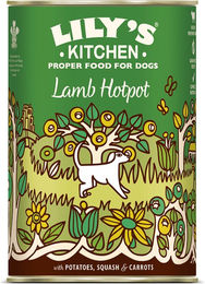 Produktbild von Lily's Kitchen Hundefutter Junior Lamm mit Stückchen in Sauce Glutenfrei 6 x 400 g