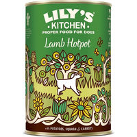 Produktbild von Lily's Kitchen Hundefutter Lamm Hotpot Stückchen in Sauce Getreidefrei Adult 400 g - 6 x 400 g