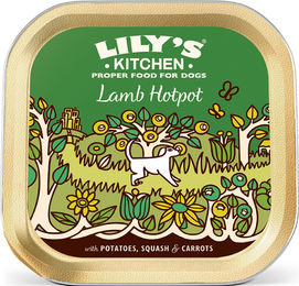 Produktbild von Lily's Kitchen Hundefutter Lamm Ragout Stückchen in Sauce 150g