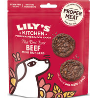 Produktbild von Lily's Kitchen Hundefutter Rindfleisch-Burger 70g