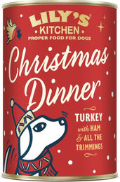 Lily's Kitchen Hundefutter Weihnachtliches Festessen mit Truthahn 400 g – Bild 1 von 1
