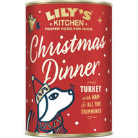 Produktbild von Lily's Kitchen Hundefutter Weihnachtliches Festessen mit Truthahn 400 g