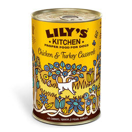 Lily's Kitchen Hundekonserve Huhn & Truthahn 6x400g – Bild 1 von 3