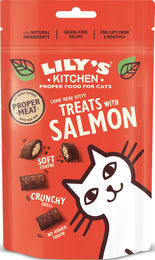 Produktbild von Lily's Kitchen Katzen Leckerlis mit Lachs, Huhn und Fisch 60g