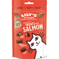 Produktbild von Lily's Kitchen Katzen Leckerlis mit Lachs, Huhn und Fisch 60g