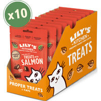 Produktbild von Lily's Kitchen Katzen Leckerlis mit Lachs, Huhn und Fisch Multipack 10x60g