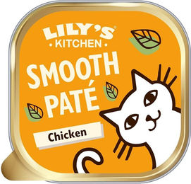 Produktbild von Lily's Kitchen Katzen Nassfutter Huhn Smooth Paté für Kitten 19x85g