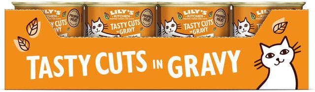 Lily's Kitchen Katzen Nassfutter Huhn und Schwein Stückchen in Sauce Getreidefrei Adult 24 x 85g – Bild 1 von 2