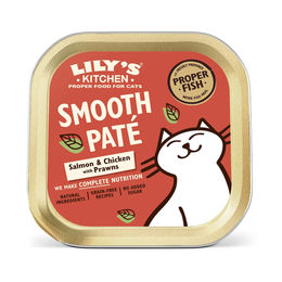 Lily's Kitchen Katzen Nassfutter Lachs & Huhn Smooth Paté 19x85g – Bild 1 von 2