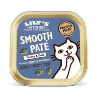 Produktbild von Lily's Kitchen Katzen Nassfutter Paté Truthahn & Ente für Kitten 19x85g