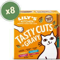 Produktbild von Lily's Kitchen Katzen Nassfutter Stückchen in Soße Getreidefrei und Ohne Zucker Multipack 8 x 85g