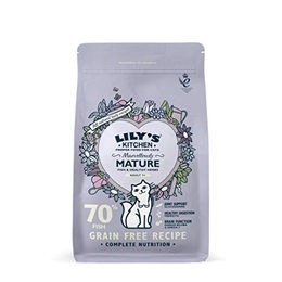 Lily's Kitchen Katzenfutter Senior Fisch und Pute Getreidefrei mit hohem Fleischanteil 800g – Bild 1 von 3
