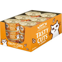 Produktbild von Lily's Kitchen Katzenfutter Tasty Cuts Huhn in Sauce 18 x 85 g