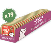 Produktbild von Lily's Kitchen Katzenpastete Lachs und Huhn getreidefrei und ohne Zucker Multipack 19 x 85g
