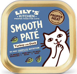 Produktbild von Lily's Kitchen Katzenpastete Pute und Ente getreidefrei 85g